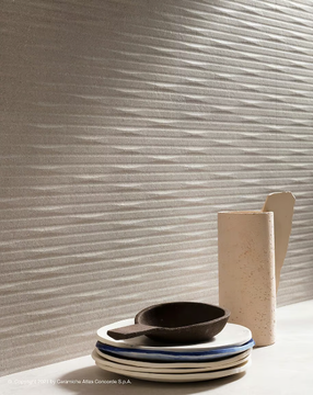 3D WALL CARVE WHITTLE - White-paste 3D Wall Cladding by Atlas Concorde - view 3